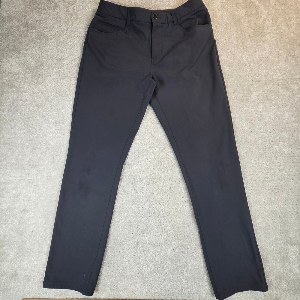 Vuori Mens Meta Pant V430 Charcoal Grey Performance Chino Size 32x28